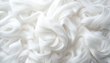 Fototapeta premium White Abstract Swirls Texture Background