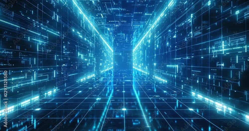 Poster digital technology background. abstract technology science background. abstract futuristic. abstract