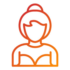 Vector Design Bride Icon Style