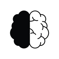Brain Vector icon