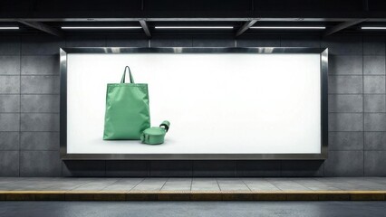 Glowing Lightbox Mockup With Generative AI