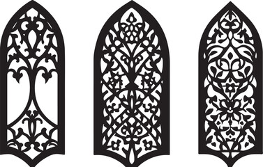 Sacred Archways: Intricate Islamic Window Designs
