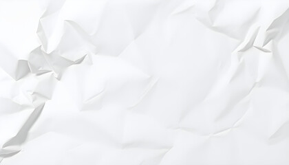 구겨진 하얀색 종이 배경