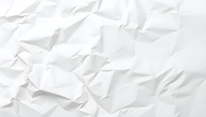 구겨진 하얀색 종이 배경