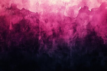 Vibrant abstract art blending pink and purple tones with dark undertones in a modern style