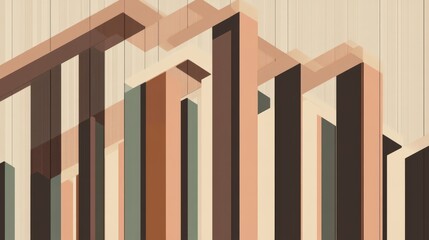 Abstract Architectural Design: A Modern Building Elevation