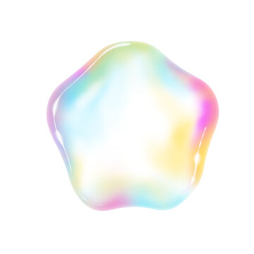 pentagon shape bubble
