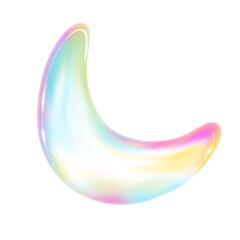 moon shape bubble