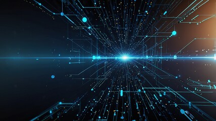 Fototapeta premium Creative inovative technology background