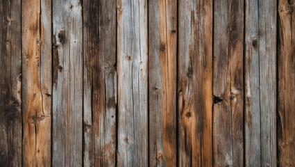 Fototapeta premium Rustic wooden barn background showcasing rich textures and natural tones ideal for design and creative projects.