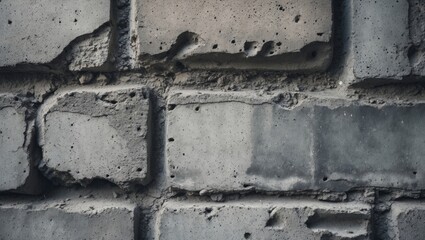 Weathered concrete wall texture with rough surface and visible imperfections suitable for industrial or urban design backgrounds.