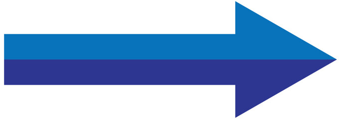 large forward or right pointing solid long arrow icon sketched as vector symbol . long 3d arrow icon.