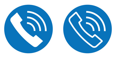 Phone icon set. Telephone symbol. Contact icon. vector illustration eps 888.