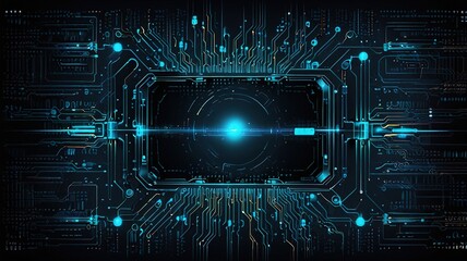 Obraz premium Creative inovative technology background