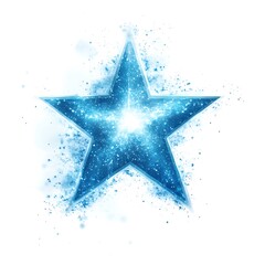 Obraz premium star isolated on white background.