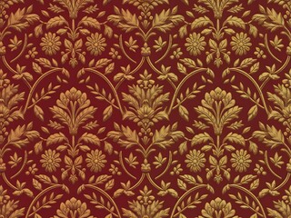 Design of red wallpaper texture as a background