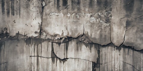 Texture, wall, concrete, it can be used as a background . Wall fragment with scratches and cracks
