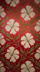 Design of red wallpaper texture as a background