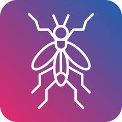 Mosquito Vector Icon Style