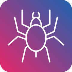 Spider Vector Icon Style