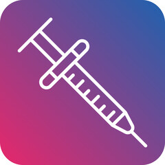 Syringe Vector Icon Style