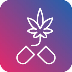 Hashish Vector Icon Style