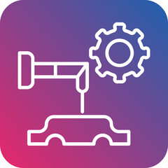 Fixed Automation Vector Icon Style