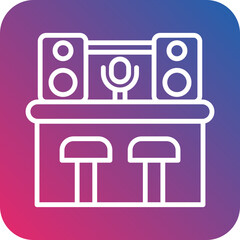 Recording Studio Vector Icon Style