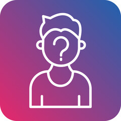 Anonymisation Vector Icon Style