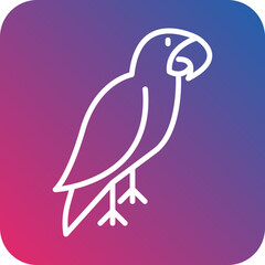 Bird Vector Icon Style