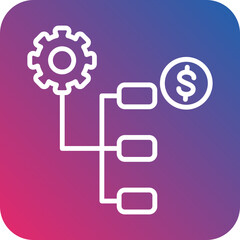 Business Plan Vector Icon Style