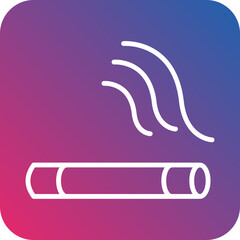 Cigarette Vector Icon Style