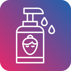 Face Wash Vector Icon Style