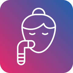 Facial Treatment Vector Icon Style