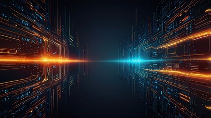 Creative inovative technology background