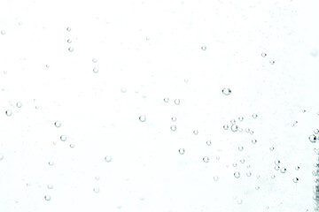 Refreshing soda water as background, closeup view