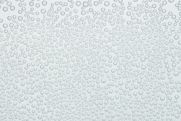 Refreshing soda water as background, closeup view