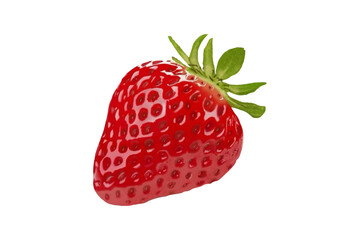 strawberry isolated on white background