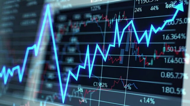 Visualizing Market Volatility with Simple Graphs and Data Trends