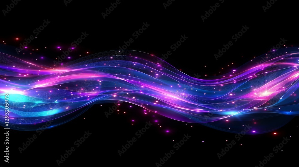 Poster digital data flow and infographic background. abstract background with dots and lines. digital tech.