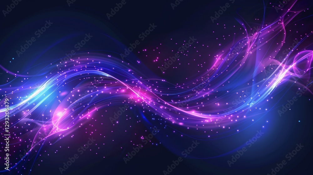 Poster digital data flow and infographic background. abstract background with dots and lines. digital tech.