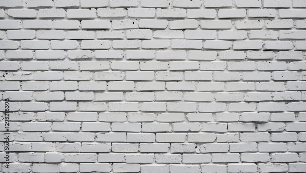 Canvas Prints textured white brick wall background suitable for various design projects and creative presentations