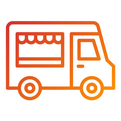 Vector Design Food Truck Icon Style