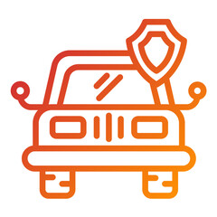 Vector Design Glass Coating Icon Style