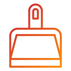 Vector Design Dustpan Icon Style