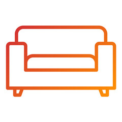 Vector Design Sofa Icon Style