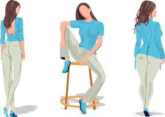 Woman Fashion Illustration