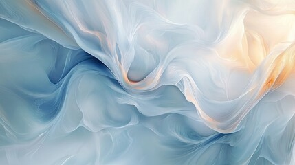 Fototapeta premium Pristine white abstract canvas with gentle curves and fine line details, creating a modern space for digital presentations.