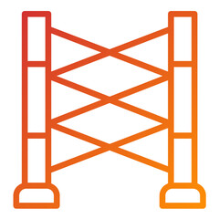 Scaffolding Vector Design Icon Style