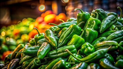 Oaxaca Chile de Agua Peppers: Low Light Spicy Green Chili Harvest